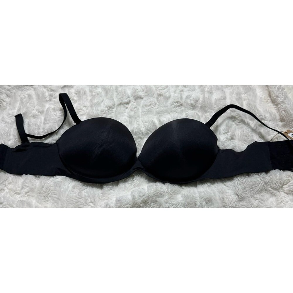Skims Ultimate Push-Up Strapless Bra Onyx 32DD